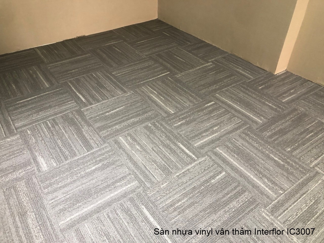 sàn vinyl giả vân thảm ic3007